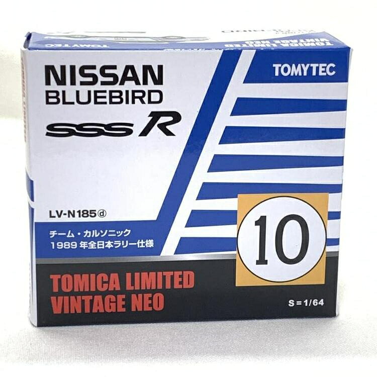 【中古】1/64 ﾄﾐｰﾃｯｸ TLV-N185d ﾌﾞﾙｰﾊﾞｰﾄﾞ SSS-R (ｶﾙｿﾆｯｸ #10)[19]