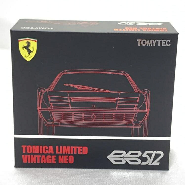 【中古】1/64 ﾄﾐｰﾃｯｸ TLV-NEO ﾌｪﾗｰﾘ 512 BB (赤/黒)[19]