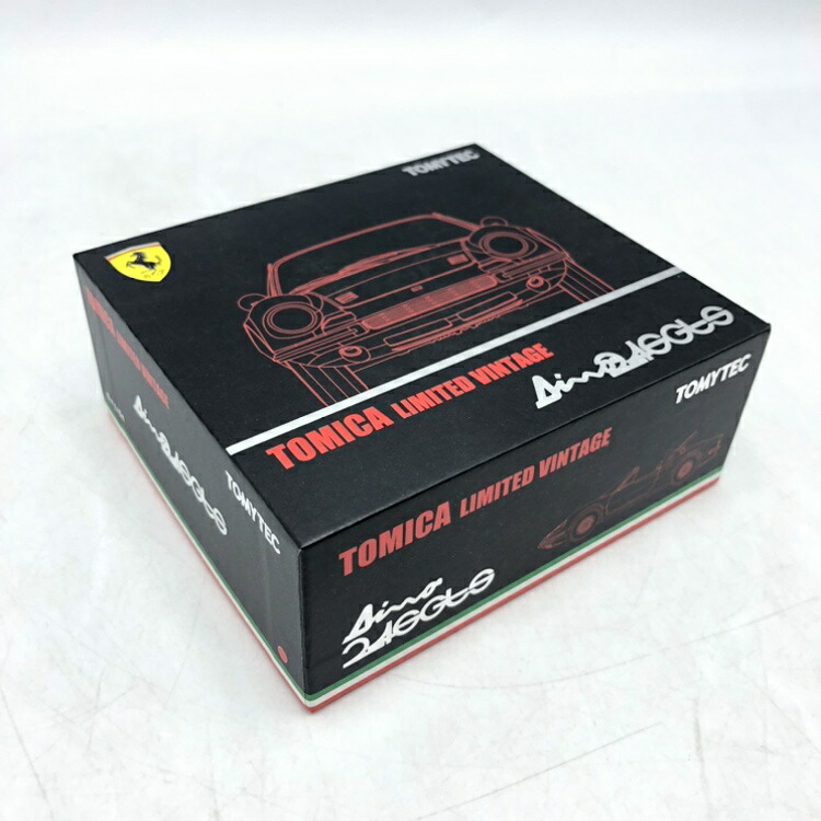 【中古】1/64 ﾄﾐｰﾃｯｸ TLV ﾃﾞｨｰﾉ246GTS (赤)　開封品[70]
