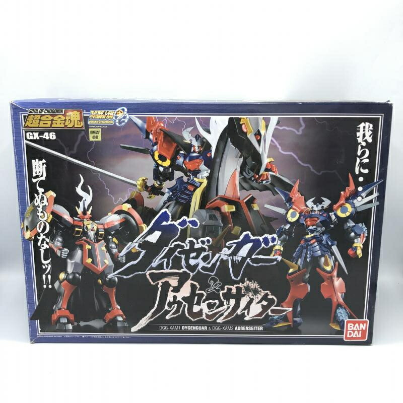 【中古】箱傷み・使用感有)バンダイ 超合金魂 GX-46 ダイゼンガー＆アウセンザイター/スーパーロボット大戦OG[6]
