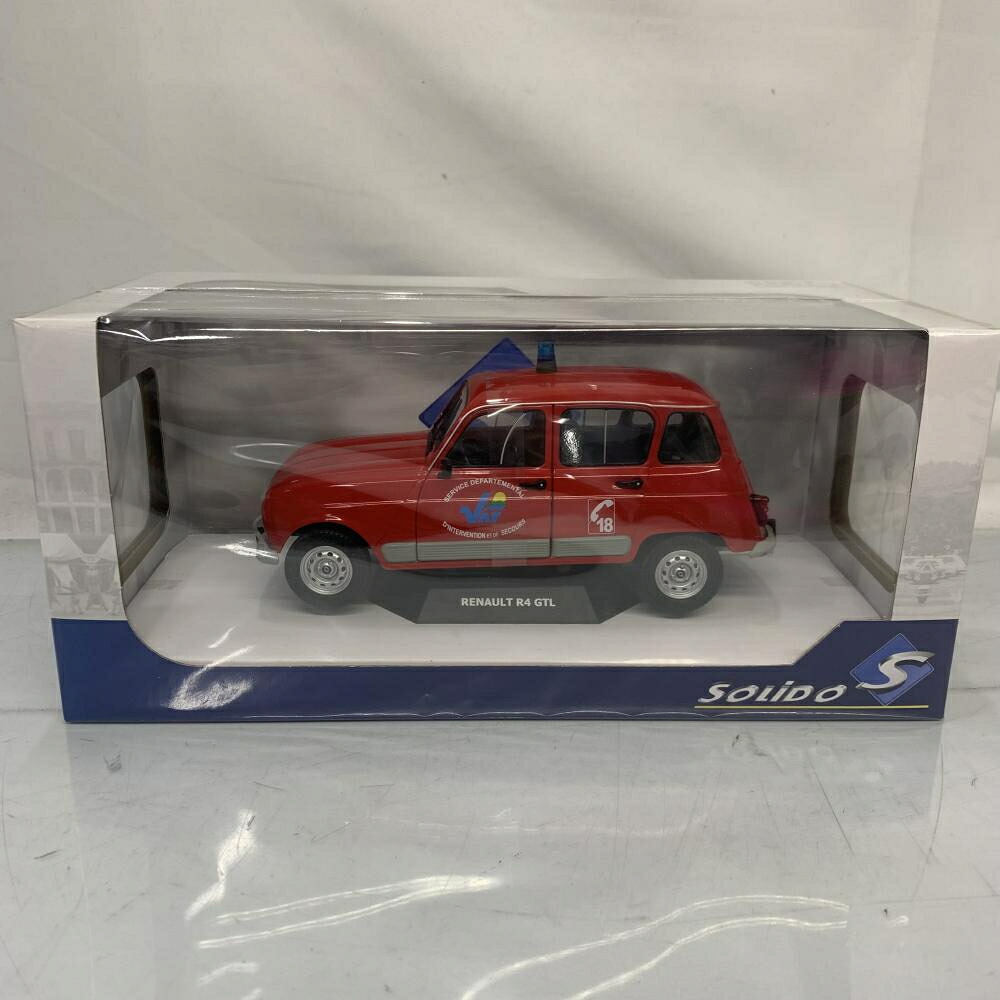 【中古】1/18 ルノー キャトル (消防車)[91]
