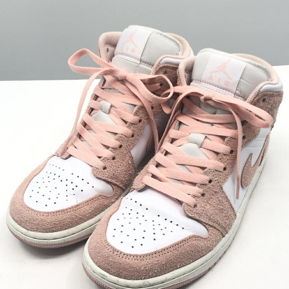 ナイキ エアジョーダン1 ミッド SE \"パステルピンク\" 29cm NIKE ナイキ ウィメンズ エア ジョーダン ミッド スニーカー