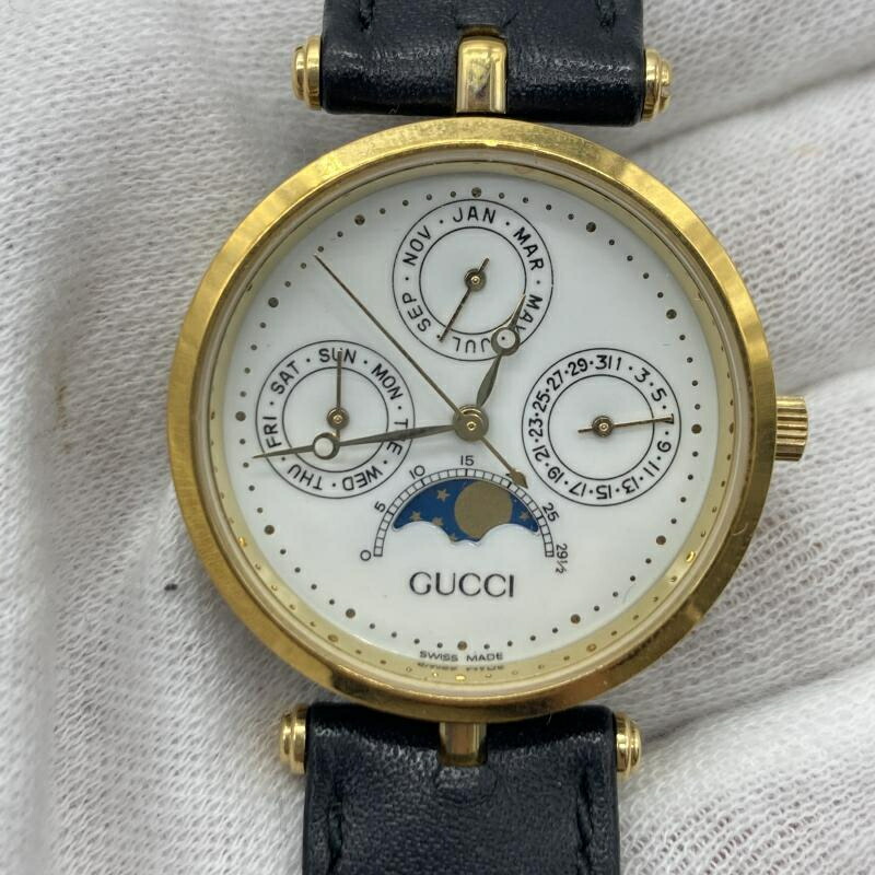 楽天市場】【GUCCI】グッチ 5500 クロノグラフ トリプルカレンダー