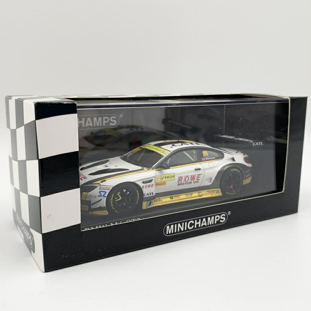 【中古】開封 MINICHAMPS ミニチャンプス 1/43 BMW M6 GT3 `ROWE RACING` ENG/MARTIN/BASSENG 24h ニュルブルクリンク 2017[17]