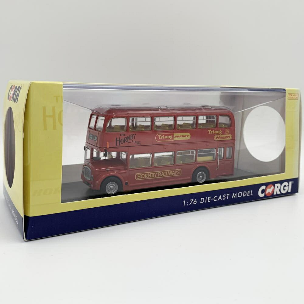【中古】開封 CORGI コーギー 1/76 Bristol Lodekka 2階建てバス Hornby100周年記念 Liverpool[17]｜お宝創庫