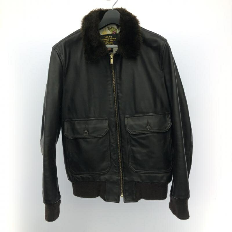 supreme 17ss ワークジャケット Supreme - Supreme Schott Leather Work Jacket 17ssの通販 by