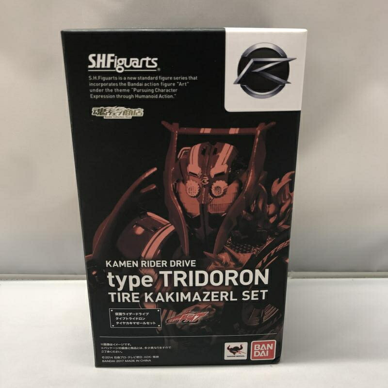 【中古】バンダイ S.H.Figuarts 仮面ライダードライブ タイプトライドロン タイヤカキマゼールセット[15]