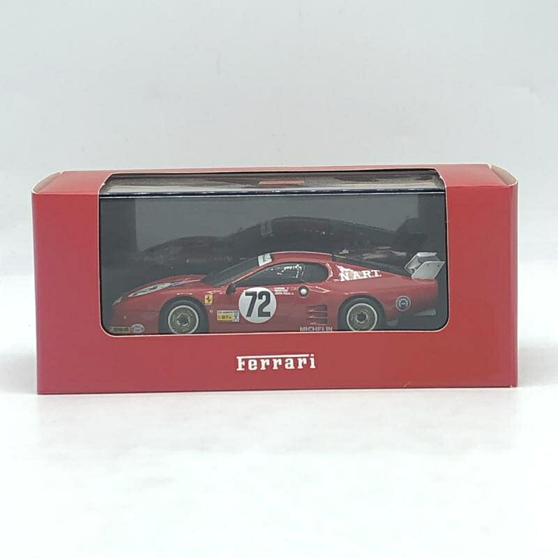 【中古】1/43 イクソ フェラーリ 512LM NART (No.72/ル マン1982) A.Cudini/J.Morton/J.Paul[10]