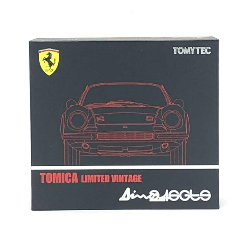 【中古】1/64 ﾄﾐｰﾃｯｸ TLV ﾃﾞｨｰﾉ246GTS (赤)[10]