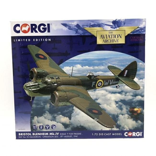 【中古】開封・部品接着外れ） １／７２　ブリストル　ブレニム　Ｍｋ．IV [24]