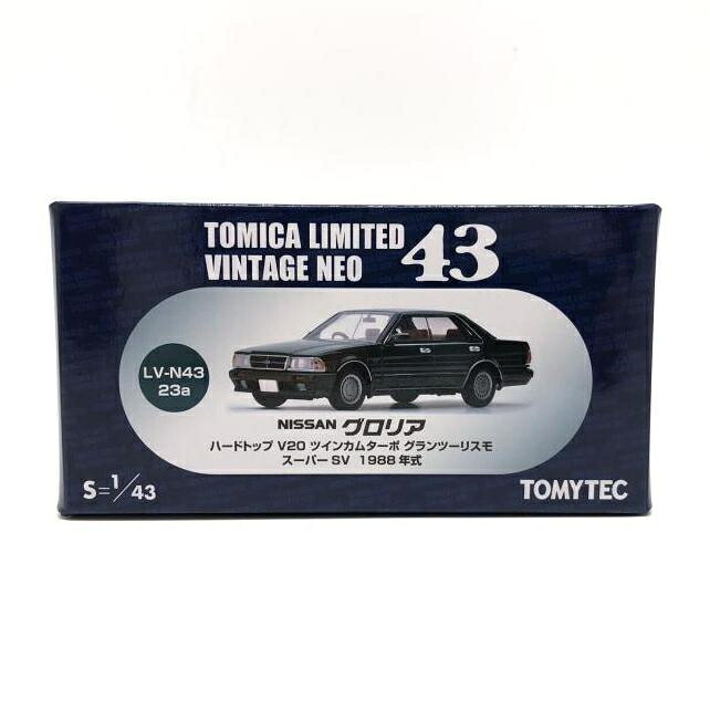 【中古】開封）１／４３　トミーテック　ＬＶ－Ｎ４３－２３ａ グロリア　グランツーリスモ スーパーＳＶ (緑)[24]