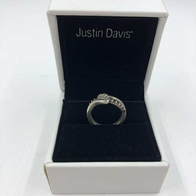 【美品】ジャスティンデイビス クラウン リング シルバー925 9号 Justin Davis ジャスティンデイビス SV925 シルバー DUTCHESS