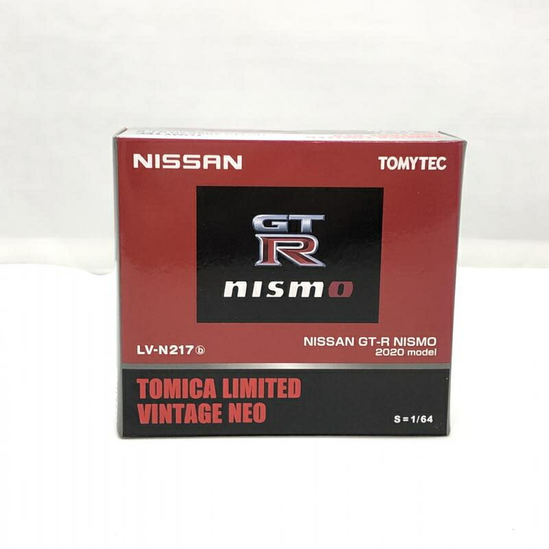 【中古】トミーテック 1/64 LV-N217b NISSAN GT-R NISMO 2020 レッド 開封品[97]