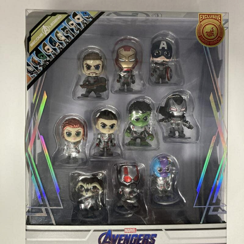 【中古】ホットトイズ コスベイビー アベンジャーズ(チームスーツ版)サイズXS[90]