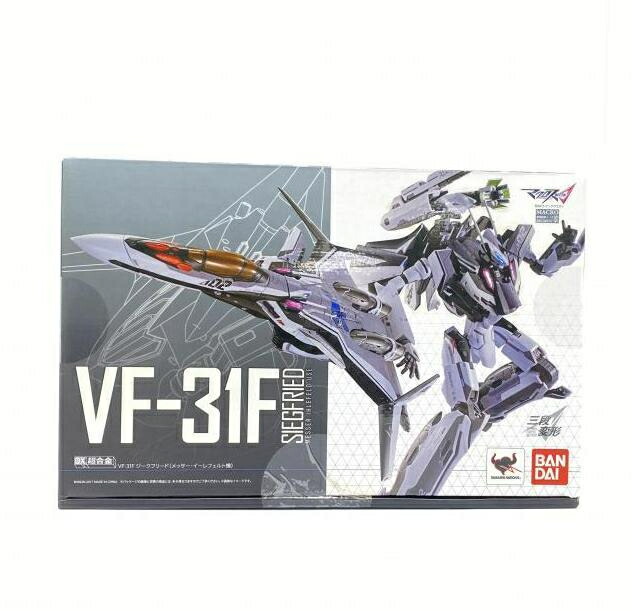 (未使用･未開封品)　DX超合金 マクロスデルタ 劇場版VF-31Fジークフリード(メッサー・イーレフェルト/ハヤテ・インメルマン搭乗機) 約260mm ダイキャスト&amp;ABS&amp;PVC製 bt0tq1u DX超合金 マクロスデルタ 劇場版VF-31Fジークフリード(メッサー