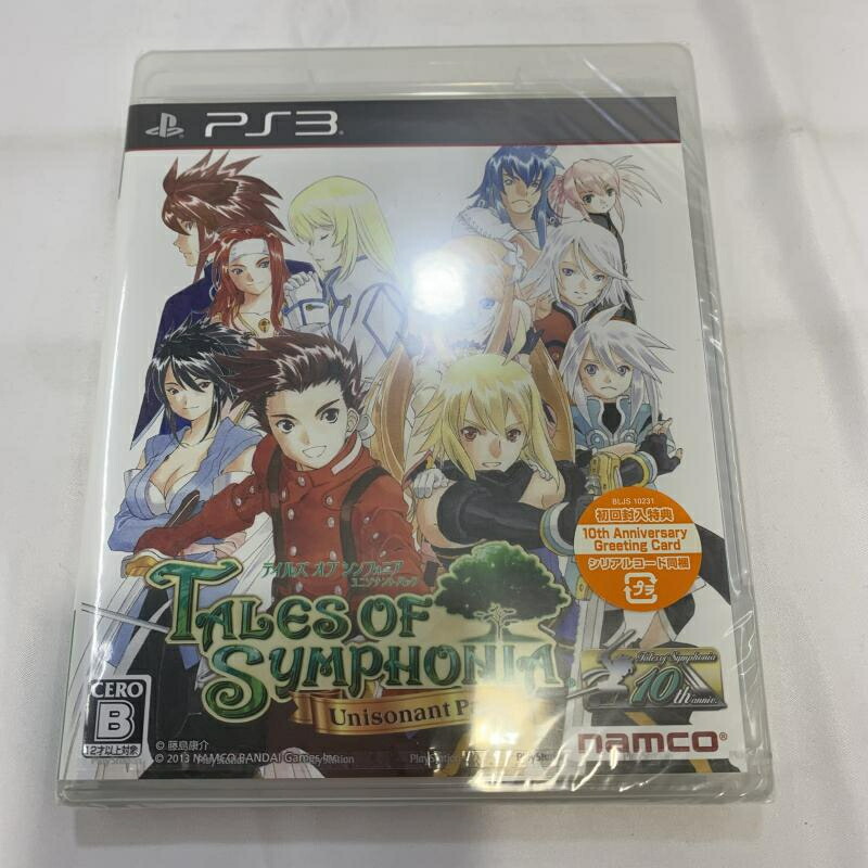 【中古】PS3）未開封)テイルズ オブ シンフォニア ユニゾナントパック PlayStation3[19]