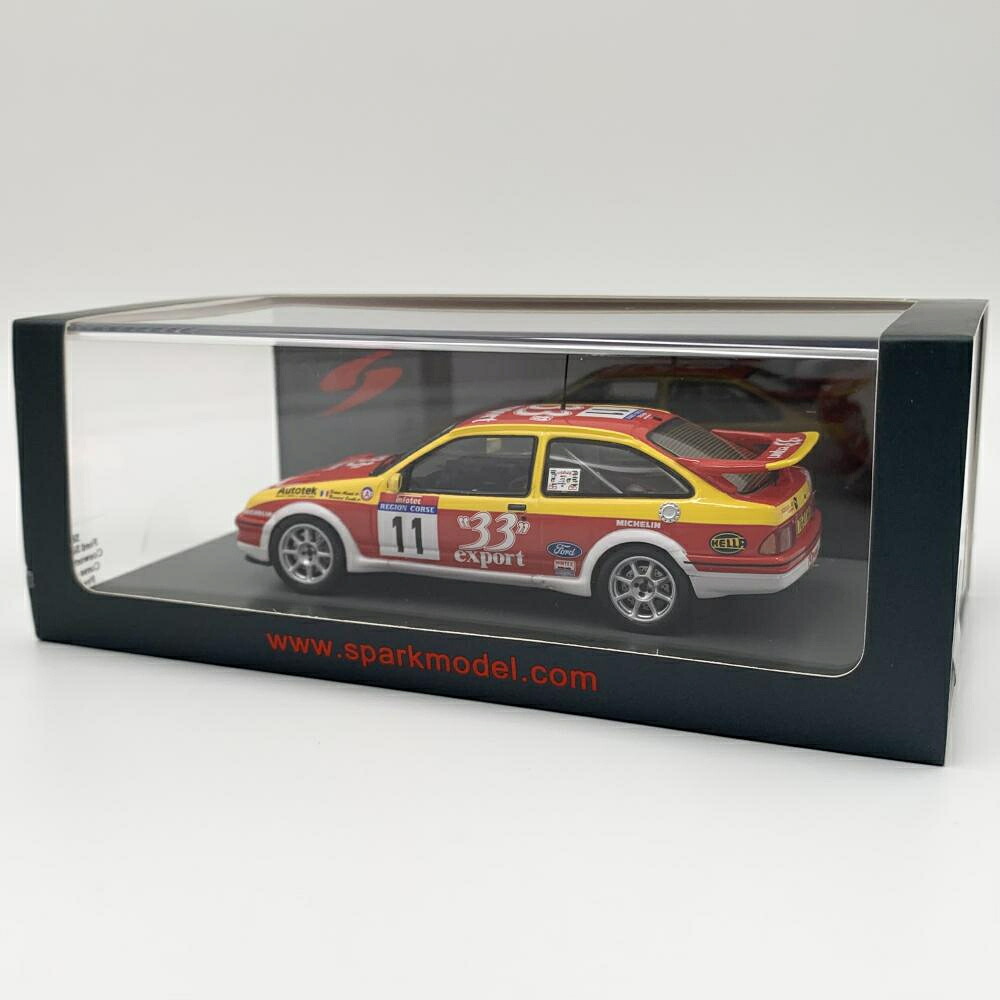 【中古】開封 スパークモデル 1/43 Ford Sierra RS Cosworth No.11 Tour de Corse Rally de France 1987 D.Auriol-B.Occell[17] 7,236円
