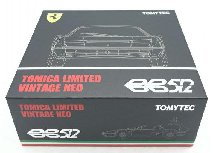 【中古】TOMYTEC トミカ リミテッドヴィンテージネオ TLV-NEO フェラーリBB512（銀）[92]