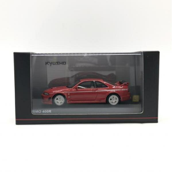 【中古】開封） １／４３ 京商 日産 ニスモ ４００Ｒ （赤いこと）[24] おもちゃ-乗り物のおもちゃ