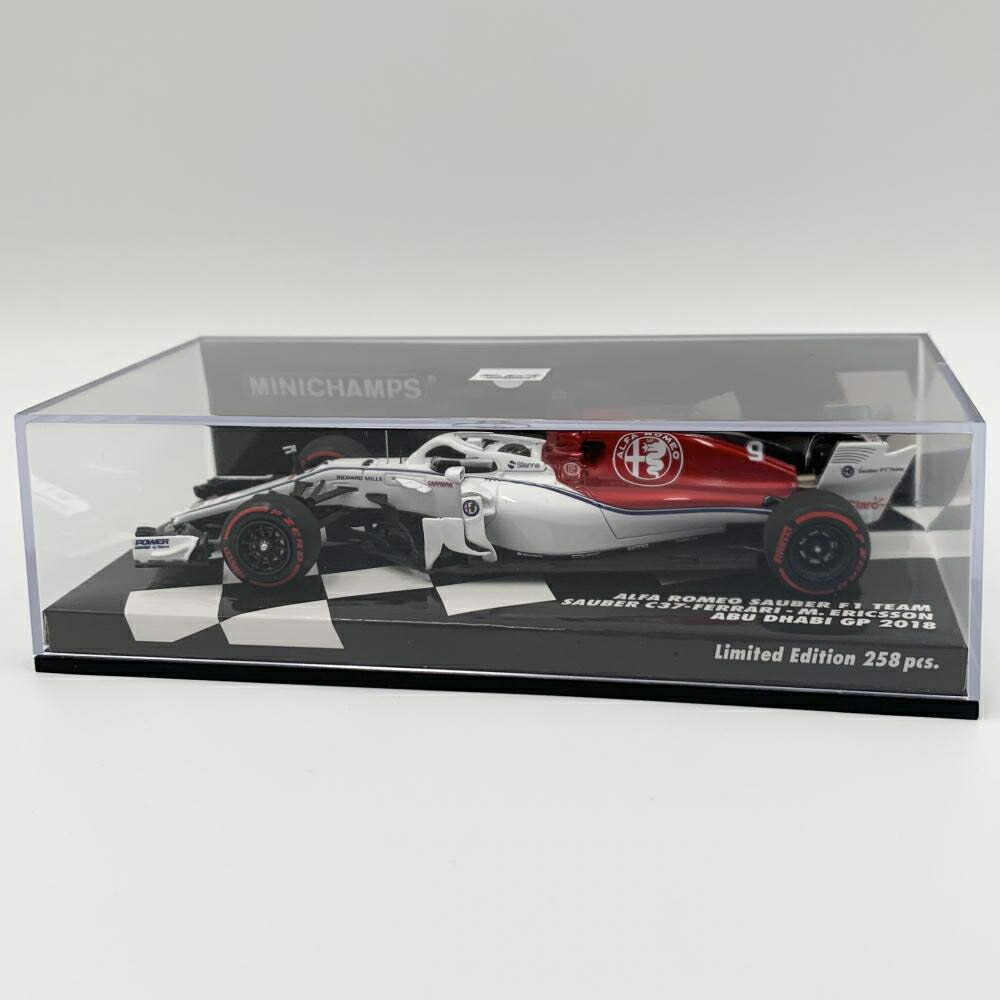 【中古】開封 MINICHAMPS ミニチャンプス 1/43 アルファ ロメオ ザウバー F1 チーム フェラーリ C37 マーカス・エリクソン アブダビGP 2018[17] 12,696円