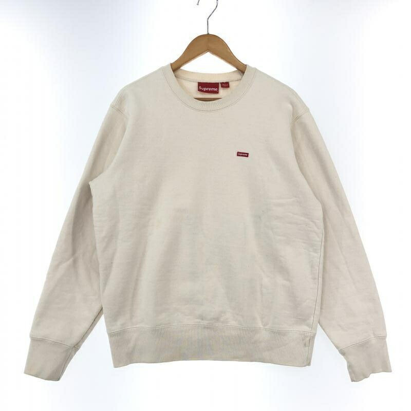 初期　SUPREME ボックスロゴ　グレースウェット　XL USA製 USA製 90s SUPREME Box Logo Crew-Neck Sweatshirt (GREY) M