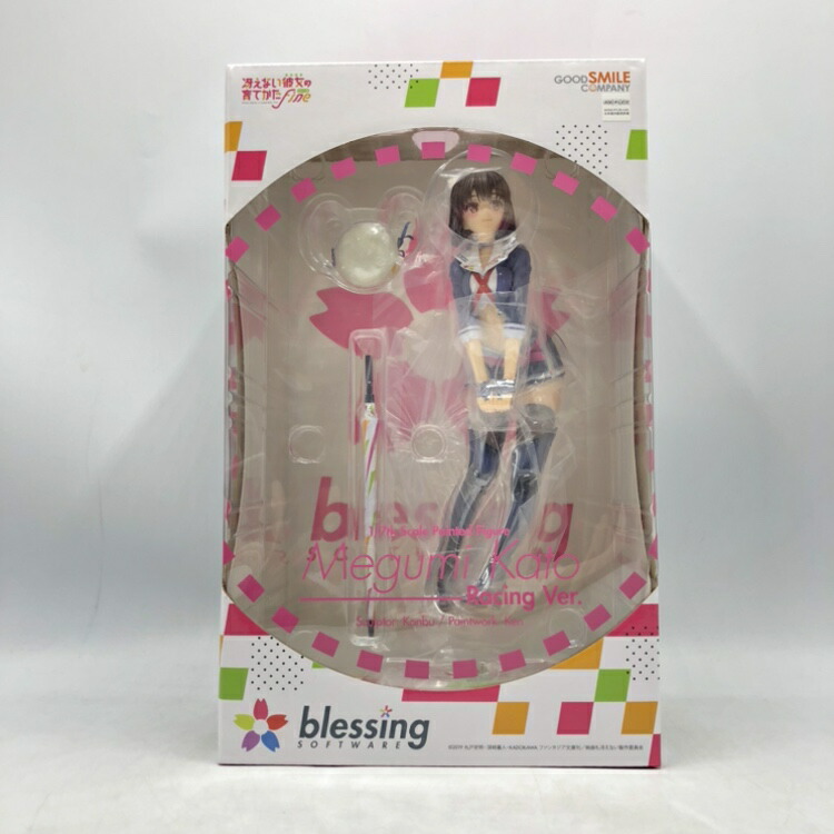 【中古】グッドスマイルカンパニー 加藤恵 レーシングVer. 1/7　未開封品[70]