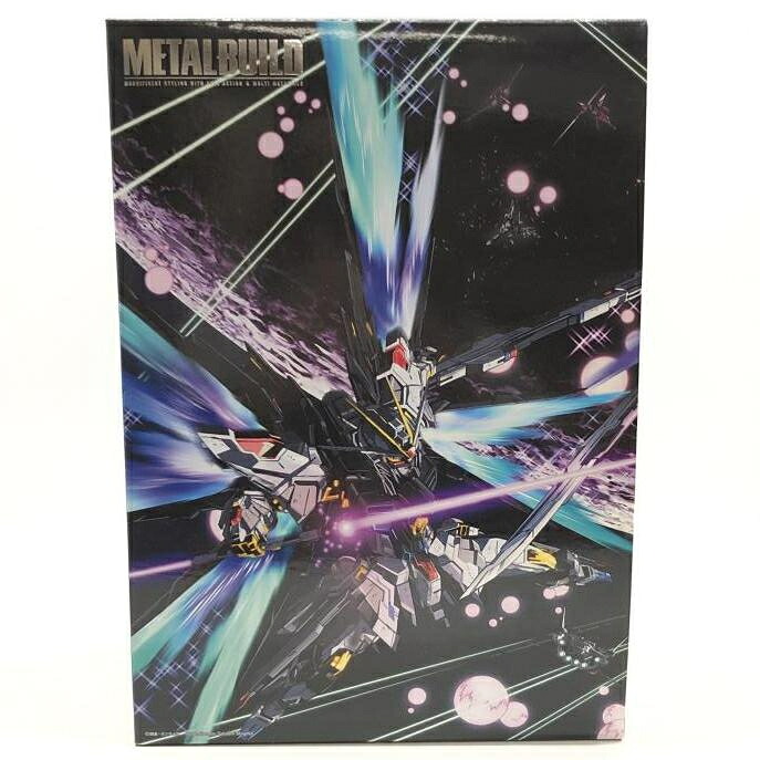 【中古】開封・箱イタミ)METAL BUILD ストライクフリーダムガンダム+光の翼オプションセット+スリーブ[24]