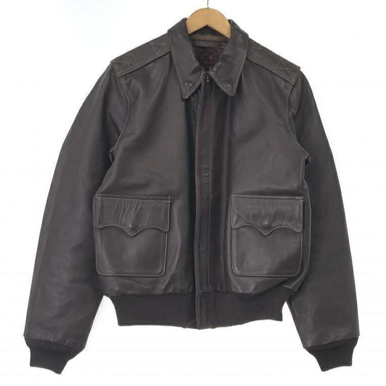 楽天市場】【中古】エヴィス 山根水軍 A-1 レザー ジャケット