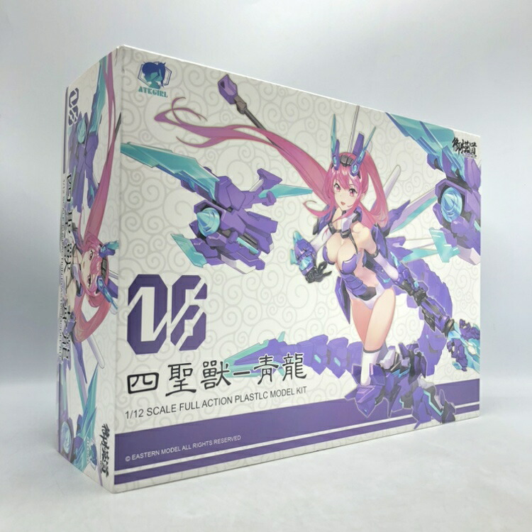 【中古】ｷｬﾗﾌﾟ）童友社　1/12 A.T.Kｶﾞｰﾙ 四聖獣 青龍　開封品、未組立[70]
