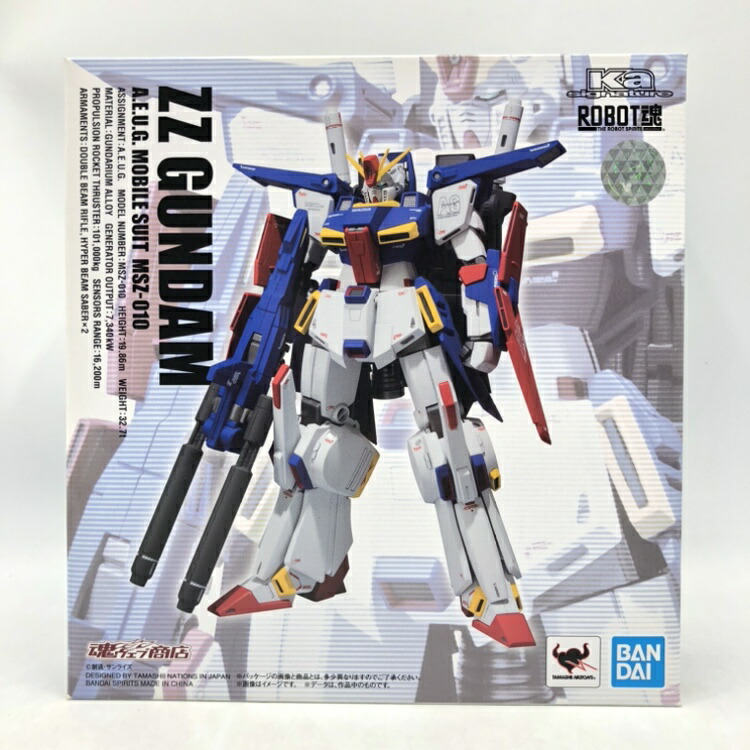 222 ROBOT魂 Ka signature ZZガンダム 中古新品 楽天市場】【中古】 バンダイ ROBOT魂 (Ka signature) (SIDE MS