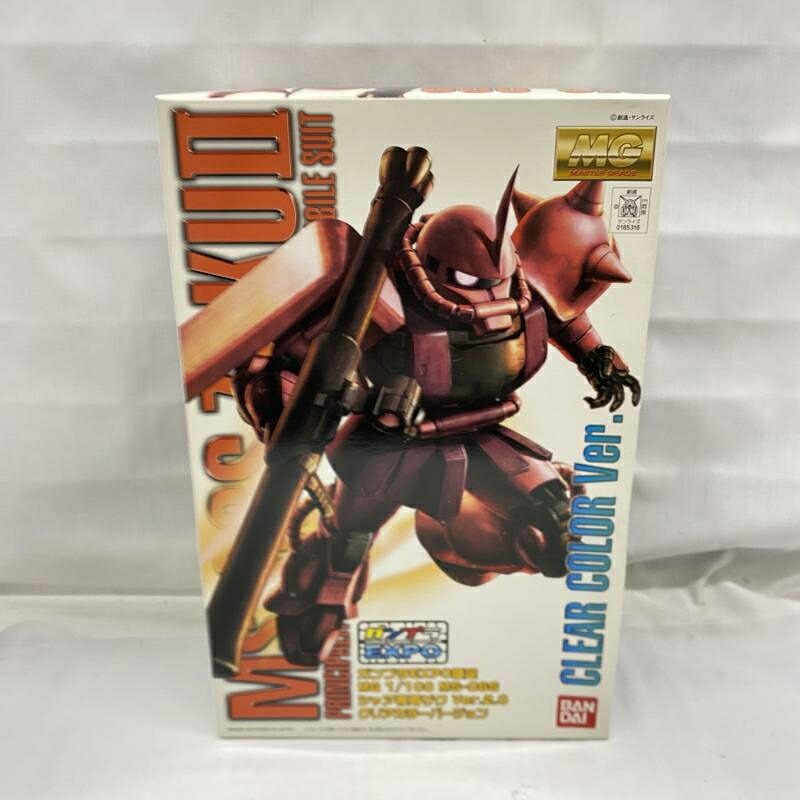 【中古】ｶﾞﾝﾀﾞﾑ）MG シャア専用ザク Ver.2.0 クリアVer.[22]