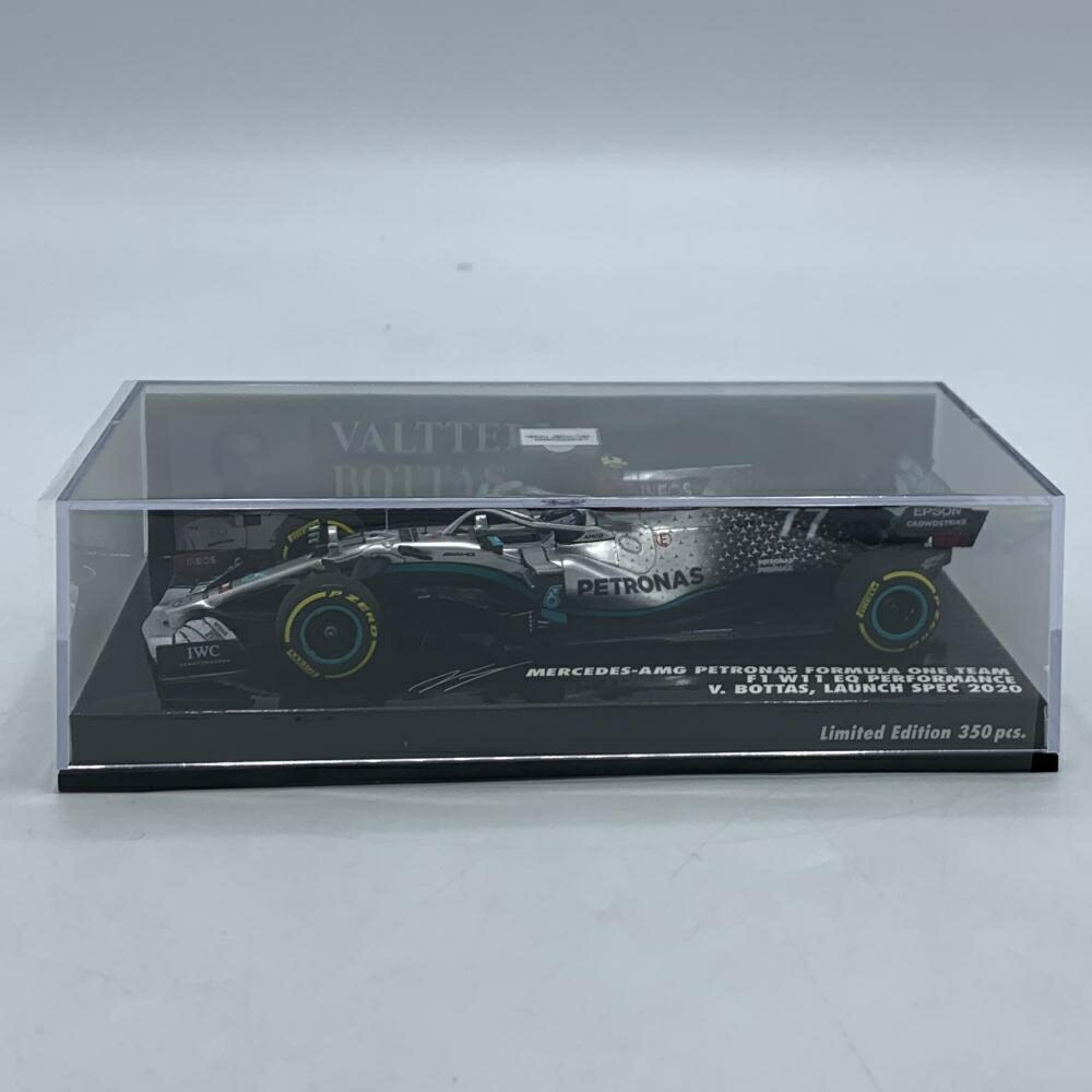 【中古】1/43 AMG ﾍﾟﾄﾛﾅｽ F-1 ﾁｰﾑ W11 EQ ﾊﾟﾌｫｰﾏﾝｽ ﾊﾞﾙﾃﾘ･ﾎﾞｯﾀｽ 2020 LAUNCH SPEC[10]