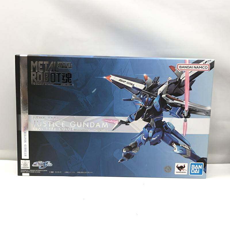 【中古】バンダイ METAL ROBOT魂 ジャスティスガンダム (リアルタイプカラー) 未開封品 機動戦士ガンダムSEED[97]