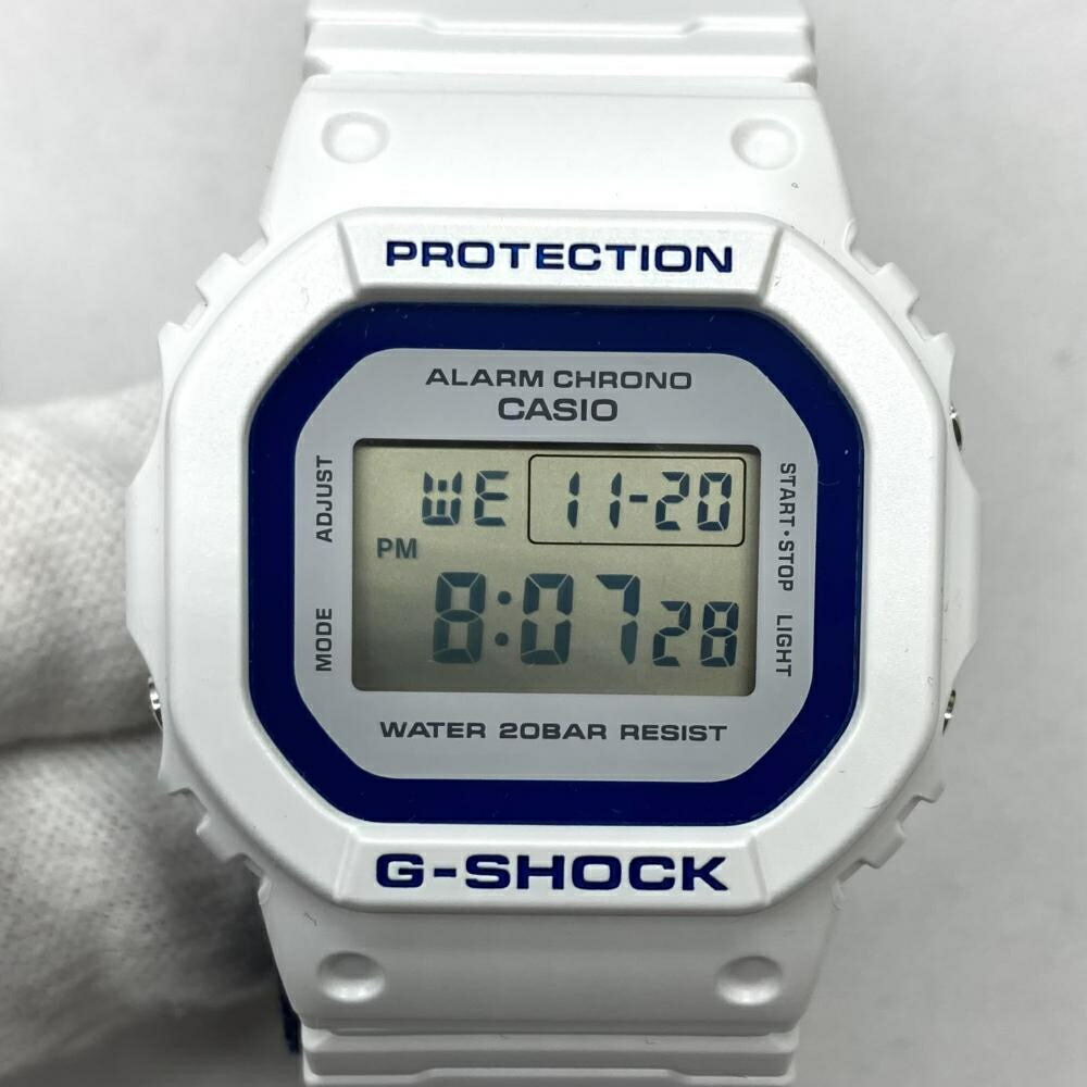カシオCASIO G-SHOCK DW-5600LJ-7W 楽天市場】【中古】G-SHOCK DW-5600LJ-7W ラバーズコレクション