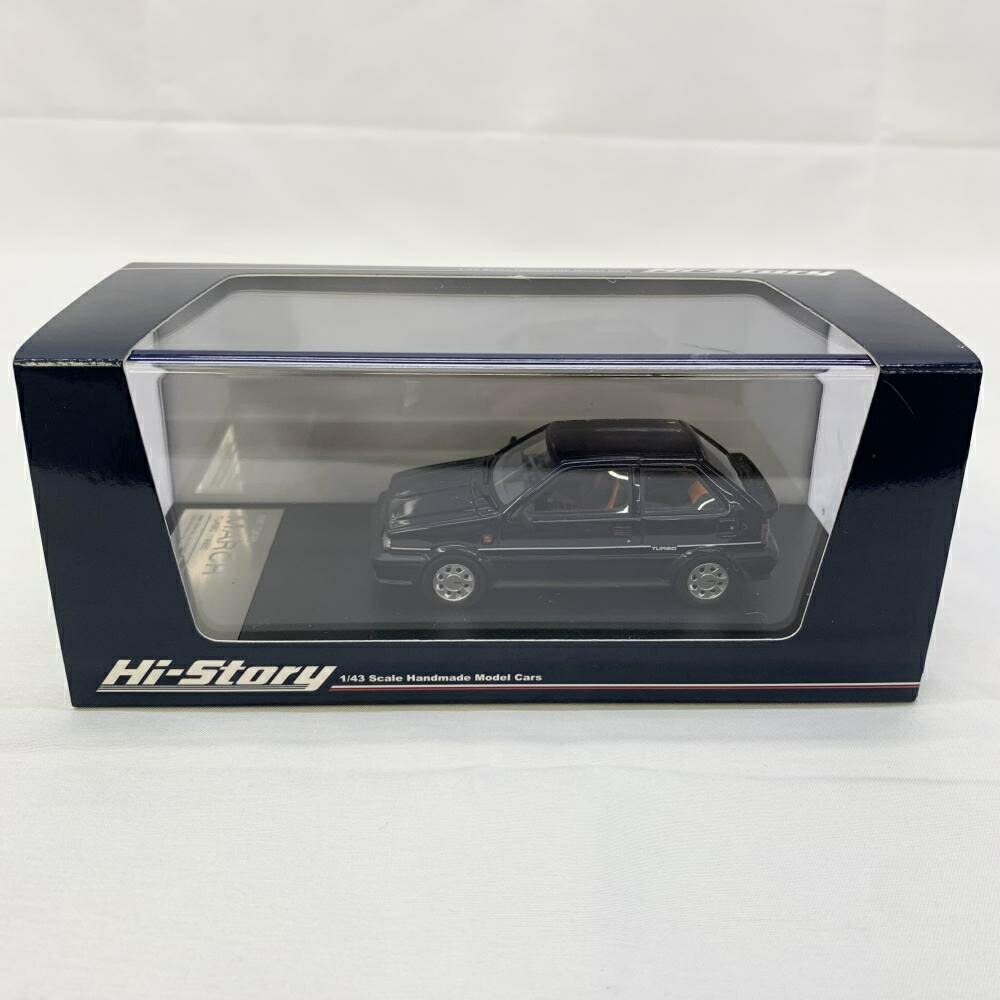 【中古】1/43 NISSAN MARCH TURBO 1985(ﾌﾞﾗｯｸﾒﾀﾘｯｸ) ｢ﾊｲｽﾄｰﾘｰｼﾘｰｽﾞ｣ [HS285BK][19]