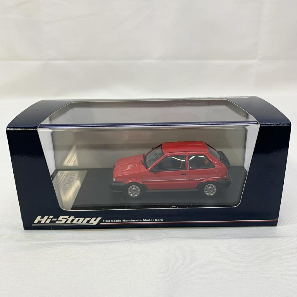 【中古】1/43 NISSAN MARCH TURBO 1985(ﾚｯﾄﾞ) ｢ﾊｲｽﾄｰﾘｰｼﾘｰｽﾞ｣ [HS285RE][19]