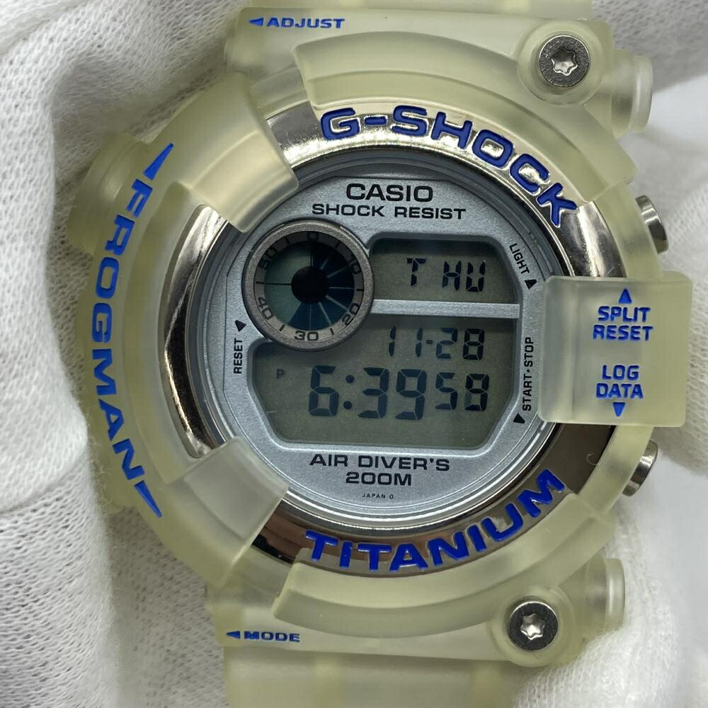 楽天市場】【中古】CASIO G-SHOCKDW-8201WC-2T FROGMAN W.C.C.S