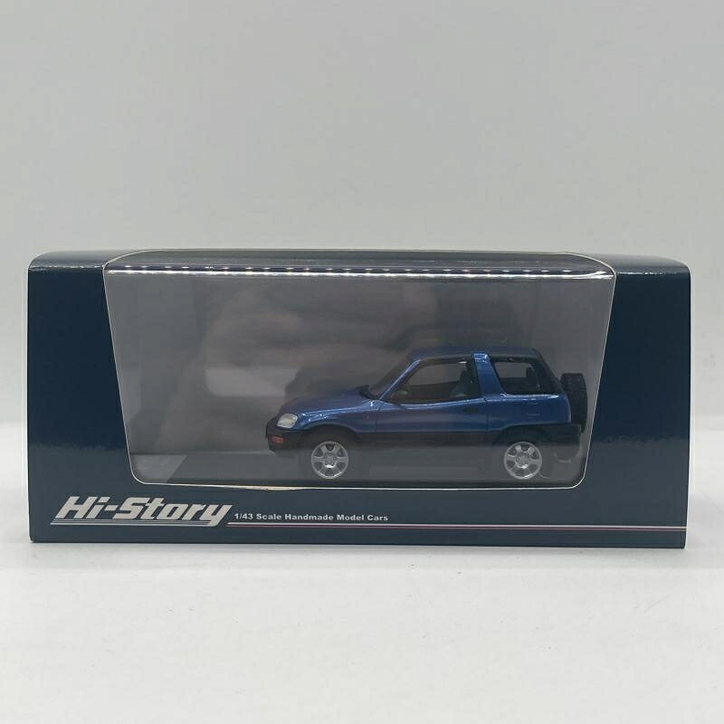 【中古】1/43 Toyota RAV4 J 1994(ﾌﾞﾗｲﾄﾌﾞﾙｰﾒﾀﾘｯｸ)[90]