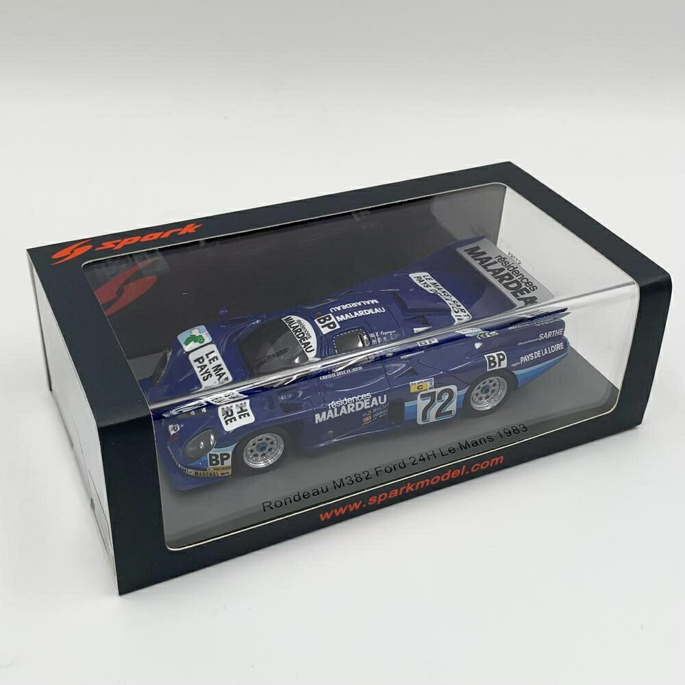 【中古】開封 Spark model スパークモデル 1/43 Rondeau M382 Ford No.72 24H Le Mans 1983[17]