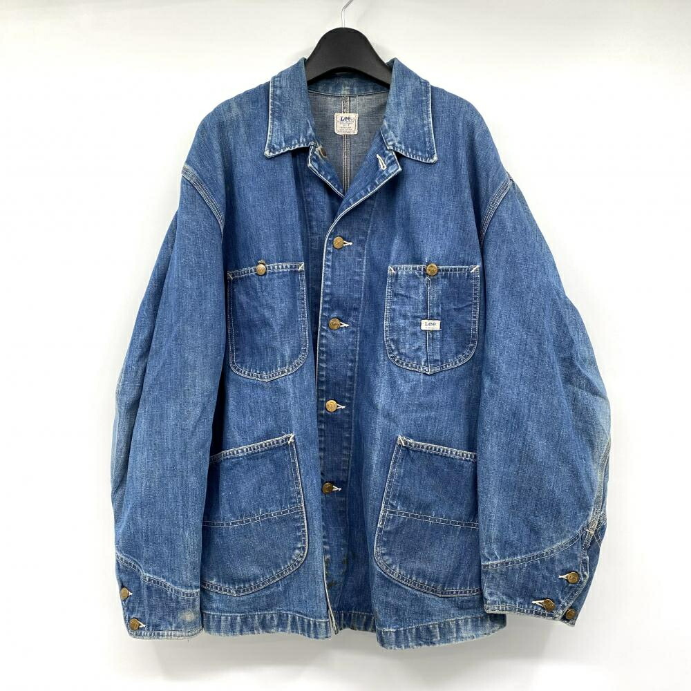 楽天市場】【中古】LEE Lee リー デニムカバーオール サイズXL