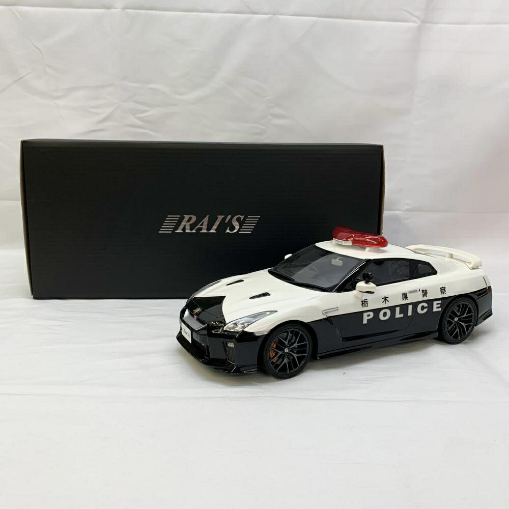 【中古】S)1/18 ヒコセブン 日産 GT-R (R35) 2018 栃木県お巡りさん弾丸道路通い路付き合いお巡りさん隊鉄道車両[19]
