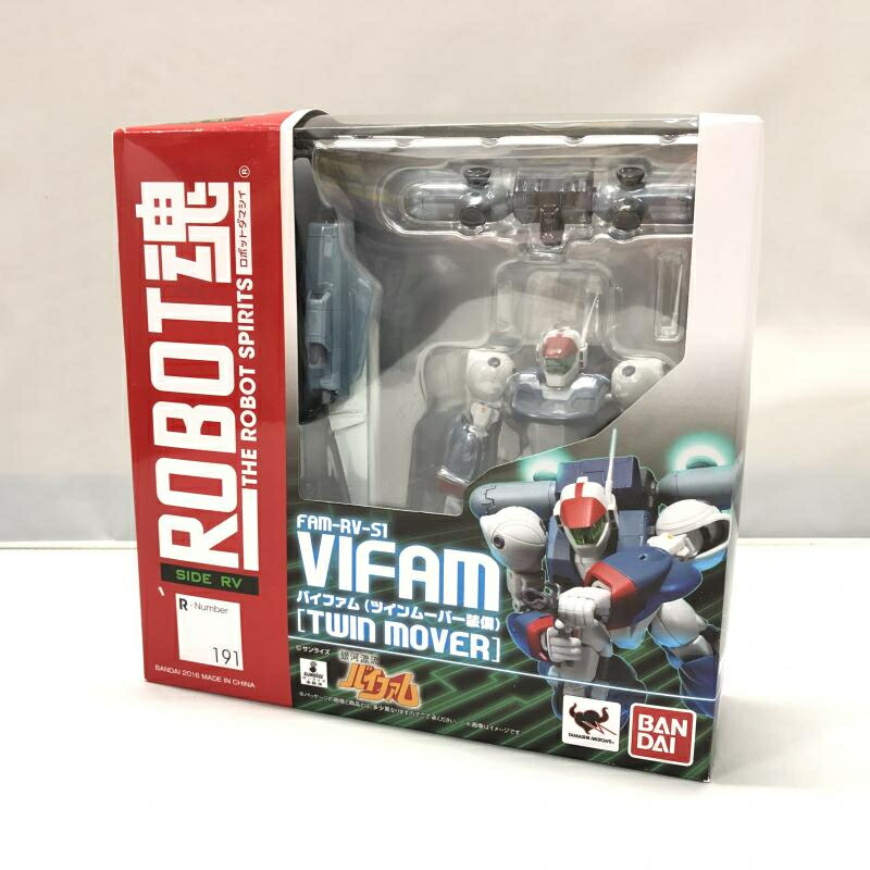 【中古】バンダイ ROBOT魂 ＜SIDE RV＞ バイファム (ツインムーバー装備) 銀河漂流バイファム[15]画像