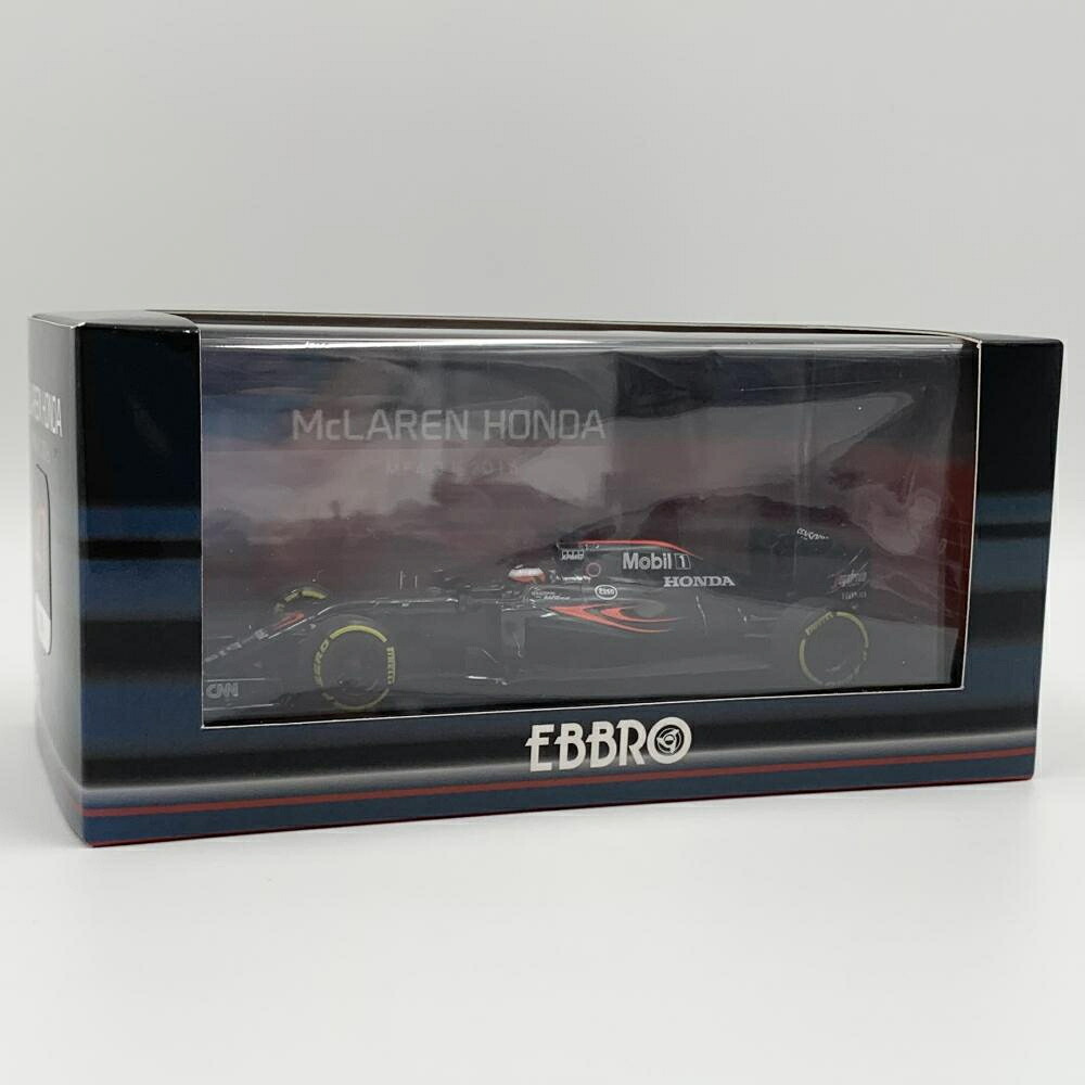 【中古】開封 EBBRO エブロ 1/43 McLaren Honda マクラーレン ホンダ MP4-31 2016 BAHRAIN GP No.47 Stoffel Vandoorne[17] おもちゃ-車-ミニカー・トイカー