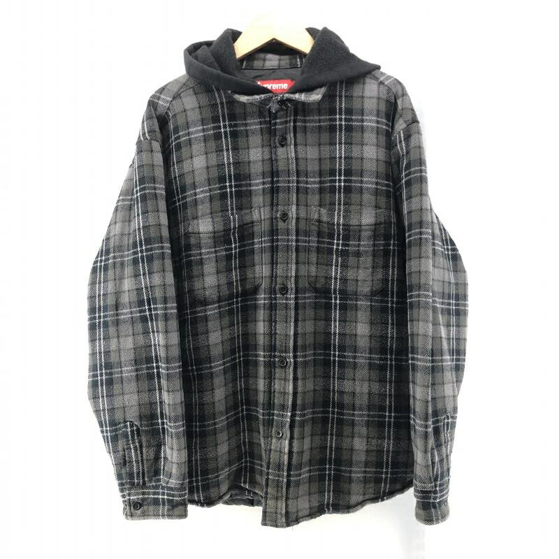 ★Supreme★送関込★話題のタータン フランネル フーデッド ☆Supreme☆送関込☆話題のタータン フランネル フーデッド