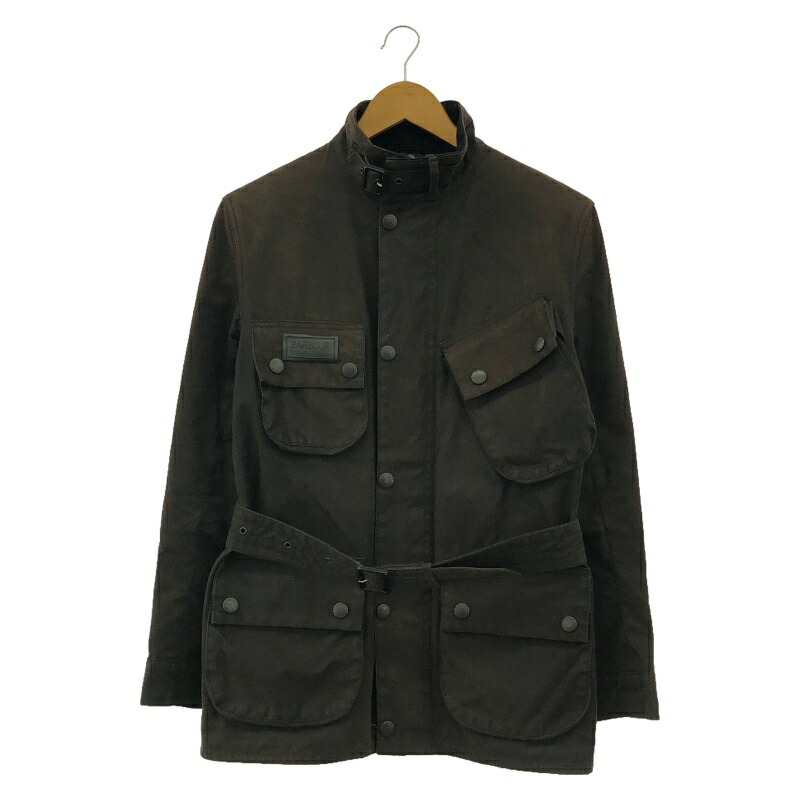 トップ Barbour バブアー LIVINGSTONE オイルドジャケット オリーブ