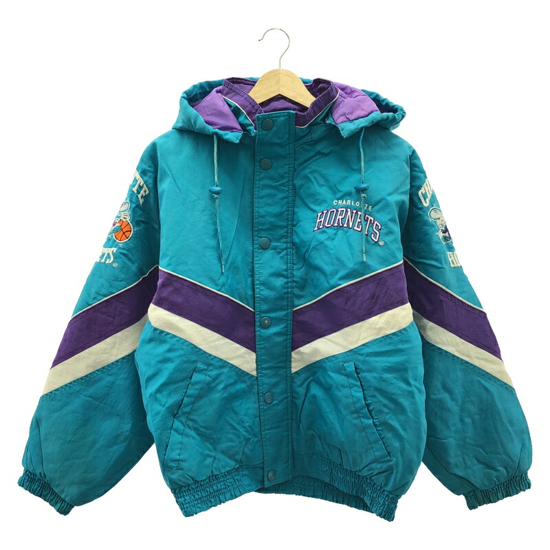 スターター NBA シャーロット ホーネッツ ナイロンジャケット スタジャン 楽天市場】STARTER スターター NBA シャーロットホーネッツ 中綿