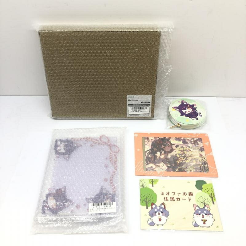 【中古】ボイス無し) 大神ミオ活動５周年記念グッズ 直筆サインフルセット カバー[66]