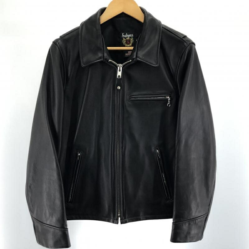 Schott ダブルライダースジャケット atomic garage Schott ワンスター atomic garage別注 ダブルライダース - メルカリ