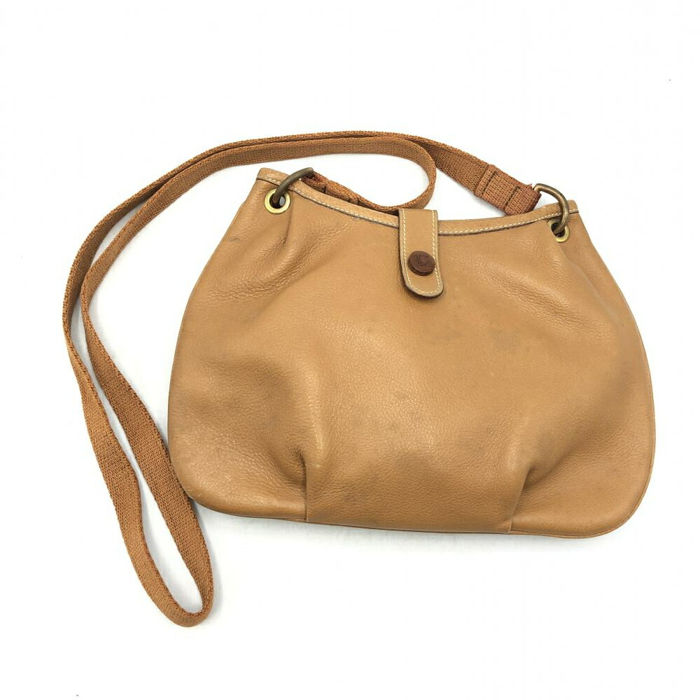 【中古】HERMES ミニロデオ ゴールド金具 ブラウン　エルメス[17]