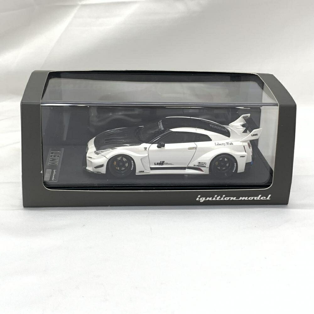 【中古】34004 ｲｸﾞﾆｯｼｮﾝﾓﾃﾞﾙ IG2547 1/43 LB-Silhouette WORKS GT Nissan 35GT-RR White[19]